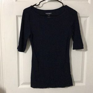 Basic blue tee